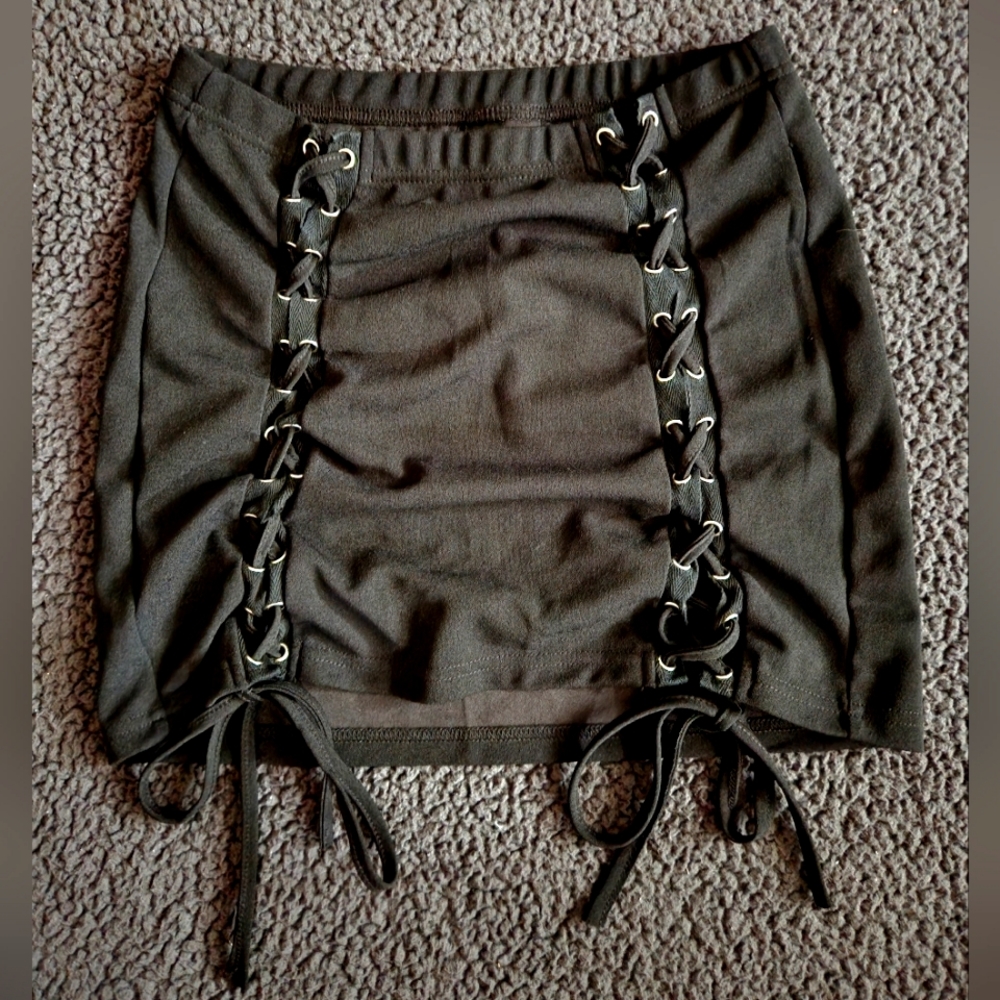 Shein Black Mini Skirt